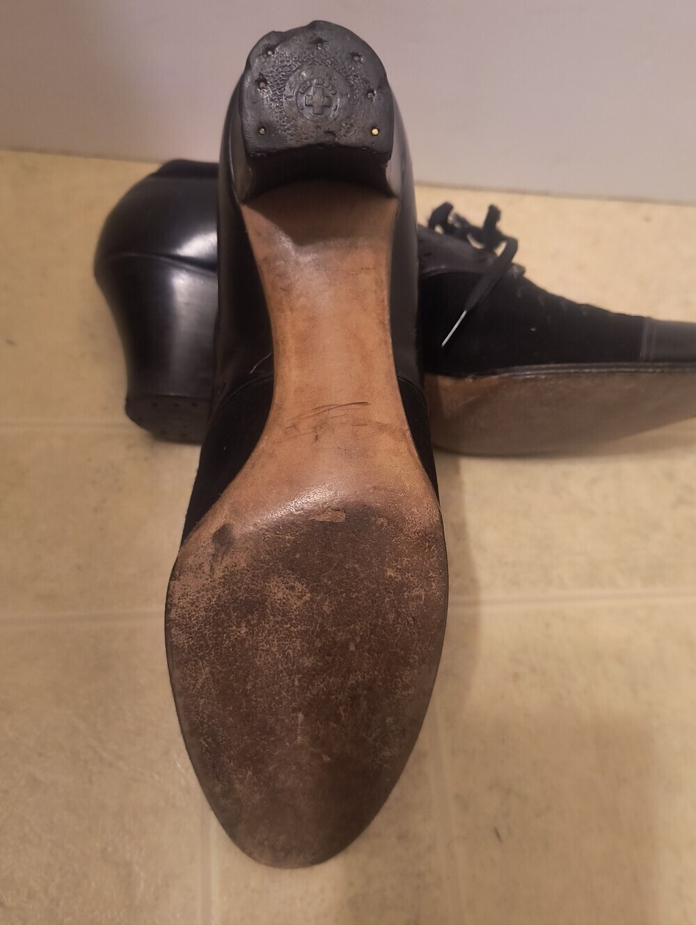 Rare True Vintage Pre-WWII Red Cross Shoe Oxford Pumps - Picture 8 of 12